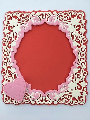 Frames Hearts Shapes For Card Making Lace Scrapbooking  Embellishments Topper Uk • £2.50