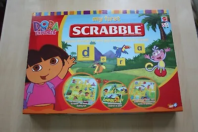 My First Scrabble Dora The Explorer Edition Complete Mattel  • £8.99