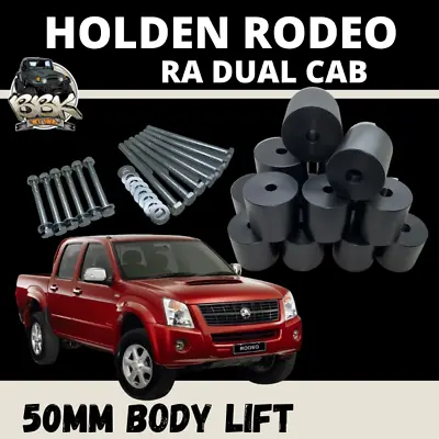 Ra 4x4 Body Lift Kit  2  (50mm) Fits Holden Rodeo 4wd 2003-2008 Dual & Extra Cab • $221.60