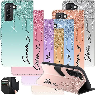 Flip Leather Case For Samsung Galaxy A13 A54 A04S A05S Personalised Phone Cover • £10.31