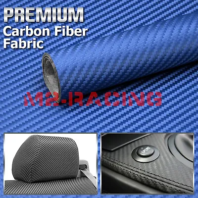 Carbon Fiber Fabric Cloth Marine Vinyl 54  Wide Plain Weave Upholstery Auto • $12.28