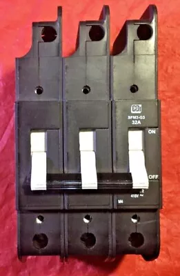 CBI SFM63-G3 Circuit Breaker 32A / 415V / 3P • $175