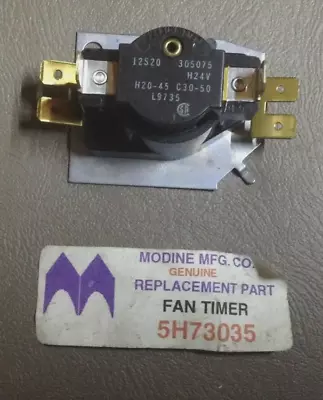 Modine 5h73035 Gas Heater Fan Delay Relay Therm-o-disc Pd/pdp/pae/pa • $49.99