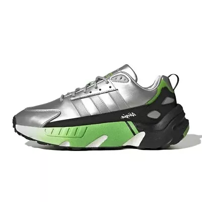 Brand New Adidas ZX 22  KAWASAKI  Ninja GW2125 Silver/Green/Black UK9 US9.5 • £49.99