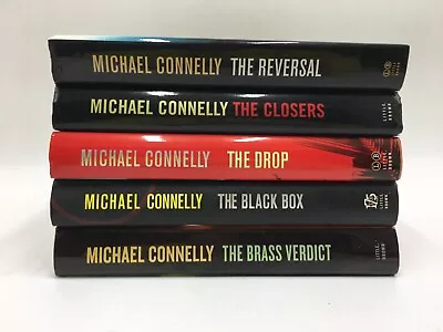 Michael Connelly Hardcover Book Lot (Reversal Closer Drop Black Box Verdict) • $29.95