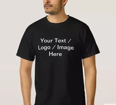 Make Your Own Custom T Shirt ~ Send Us Text / Image / Logo ~ Barfool Designs ~ • $29.99