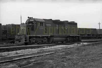 BO Baltimore & Ohio EMD GP35 Locomotive #3581 - Vintage Railroad Negative • $19.45