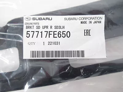 Genuine OEM Subaru 57717FE650 Driver LH Rear Bumper Bracket 2004-2007 Impreza • $35.25