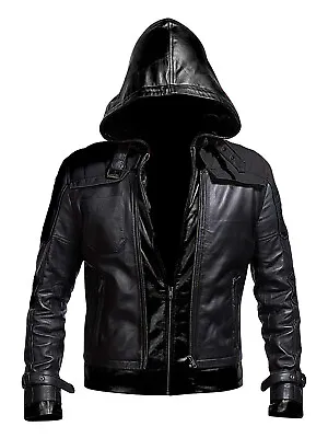 $79.99 • Buy Laverapelle Batman Black Hood Men Jacket  - Medium (Black-Red)