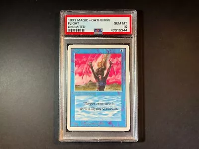 1993 FLIGHT Unlimited Edition Graded PSA 10 GEM MINT Vintage MTG • $99