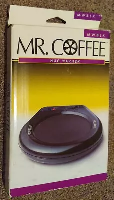 MR. COFFEE Mug Warmer - Black MWBLK - NEW • $18.95