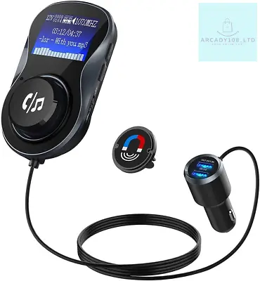 FM Modulator PNI Valentine F800 Bluetooth MP3 Player FM Transmitter Micro SD • £20.97