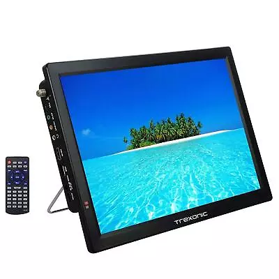 Trexonic Trx-14d Portable Rechargeable 14  Led Tv W Warranty Hdmi Usb Sd Remote • $79.95