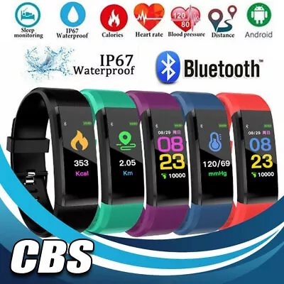 Smart Watch Band Sport Fitness Activity Tracker For Kids Fit Bit IOS Android • $14.67