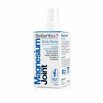 £9.47 • Buy Better You Magnesium Oil Joint Spray - 100ml