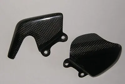 CARBON FIBRE Heel Plates MV Agusta F4 Brutale 920 910 750 Mark 2 • $34.80