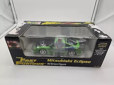 2002 Revell Fast & The Furious 1/25 Scale Mitsubishi Eclipse With Brian Figure • $99.99