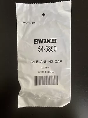 AA Blanking Cap Spray Gun  Binks 54-5850 • $11.89