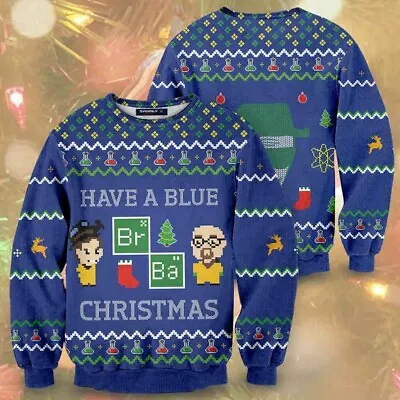 Breaking Bad 'Have A Blue Christmas' Holiday Sweater • $65