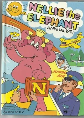 Nellie The Elephant Annual 1991 Hardback Book The Cheap Fast Free Post • £3.59