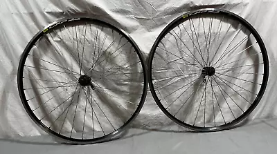 Mavic CXP 22 32-Spoke Black Aluminum 622x13/700C Road Wheelset Felt Hubs CLEAN • $109.95