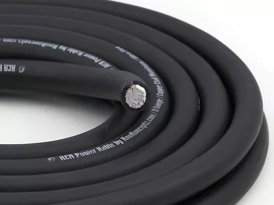 KnuKonceptz BLACK Ultra Flex KCA True AWG 1/0 Gauge Battery Power Wire Cable 12M • $95.99