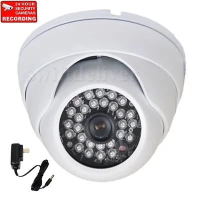 Wide Angle IR Security Camera W/ SONY Effio CCD 700TVL Night Vision Outdoor AJ7 • $52.90