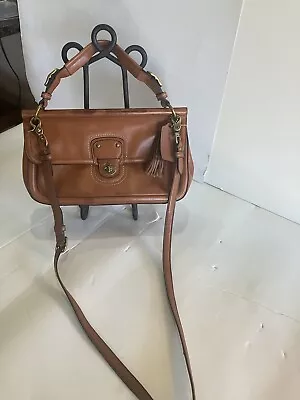 Coach City Willis Shoulder Bag Leather Handbag (F1220-22062) - Vintage Brown • $90