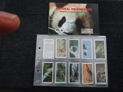 £0.99 • Buy One Complete Set Brooke Bond Tea Cards Plus Album Natural Neighbours