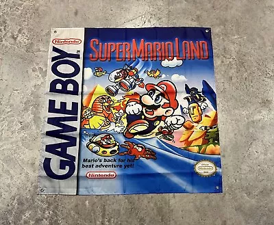 Super Mario Land Gameboy Wall Flag Banner Tapestry 3 X 3 Ft • $12.99