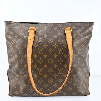 Authentic Louis Vuitton Monogram Cabas Mezzo Tote Bag M51151 N1742RAS603 • $450