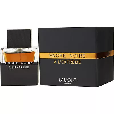 Encre Noire A L'Extreme Lalique By Lalique Eau De Parfum Spray 3.3 Oz • $50