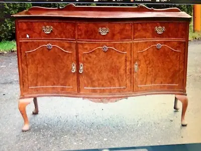 Antique French Wood Carved Sideboard Cabinet buffet Napoleon Iii Style • $786