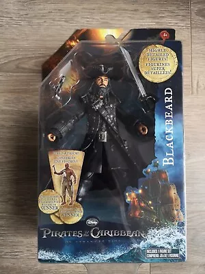 New Jakks Disney Toys Blackbeard Pirates Of The Carribbean Figure Movie Film  • £49.95