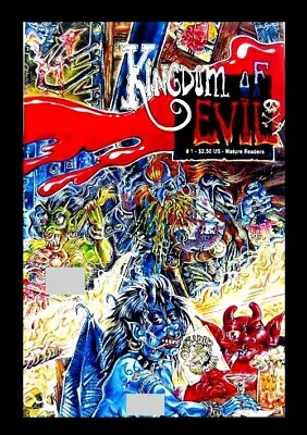 Kingdom Of Evil #1 1992 1st Print S. Clay Wilson Checkered Demon Undergroun • $21.40