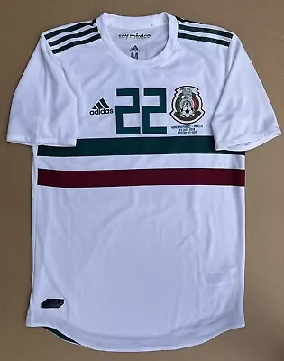 Adidas Mexico 2018 World Cup Away Authentic Match Issue Soccer Jersey • $155