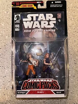 2007 Hasbro Star Wars Heir To The Empire Comic Packs Mara Jade & Luke Skywalker • $36.99