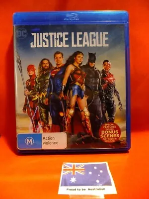 $7.60 • Buy JUSTICE LEAGUE - Blu-ray Movie - 2017 - Action - M