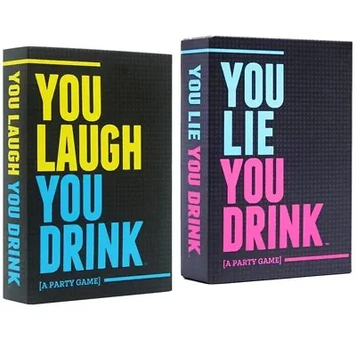 You Laugh/Lie Drink Game Friends Family Couple Drinking Game • £14.99