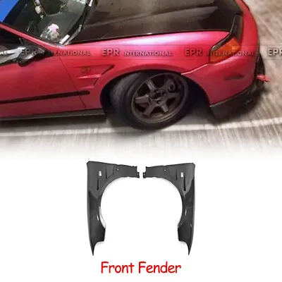 Carbon Fiber Ven Style For 92-95 Honda EG Civic Front Fender Mudguards Body Kit • $838