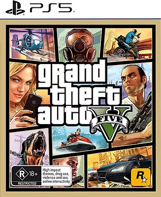 Grand Theft Auto V GTA V PS5 Playstation 5 Brand New Sealed • $39.95