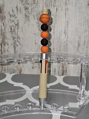 Basketball Beaded Multi Pen Cute Gift Basket Filler Fun Gifts Christmas Birthday • $7