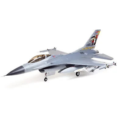 E-flite RC Airplane F-16 Falcon 80mm EDF Jet Smart BNF Basic   With SAFE Select • $599.99