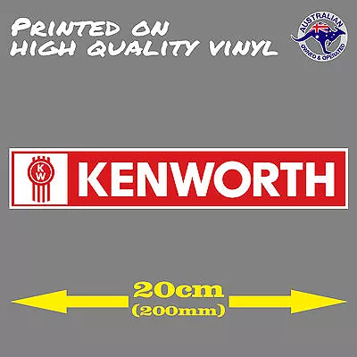 KENWORTH Trucks Logo Decal TRUCK UTE TOOLBOX CAR WINDOW STICKER 200mm Turbo Bomb • $5.95