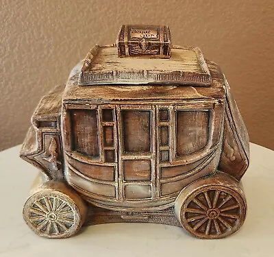 Vintage Treasure Craft Stagecoach Cookie Jar Western • $20