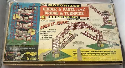 1960 Girder And Panel Building Set Motorized Bridge And Turnpike Set #9 • $179.99