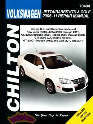 Volkswagen Shop Manual Service Repair Chilton Jetta Golf Gti Rabbit Vw Book • $59.95