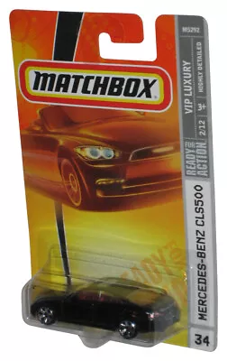 Matchbox VIP Rides 1/7 (2008) Black Mercedes-Benz CLS500 Toy Car #34 • $34.98