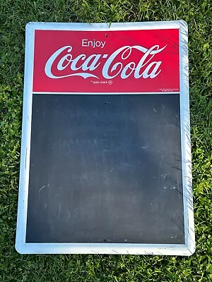 Vintage Advertising Coca Cola Menu Board 1991 Soda Collectible 20  X 28  • $80