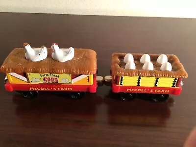 Thomas The Train And Friends McColl's Farm Egg And Chicken Cars Die Cast • $15.99